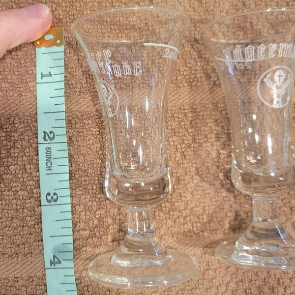 Set of 4 Jagermeister glassCordial Shot glasses - Picture 8 of 8